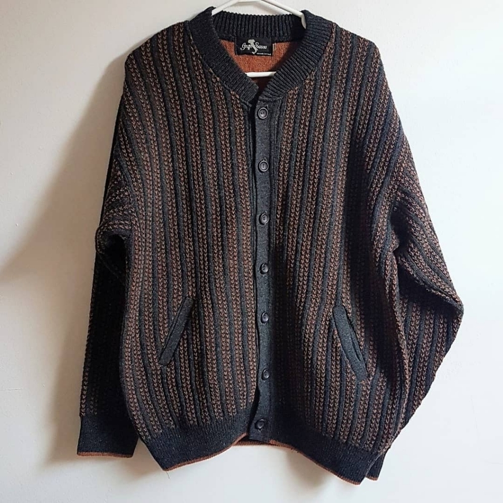 Cozy italian buttondown cardigan